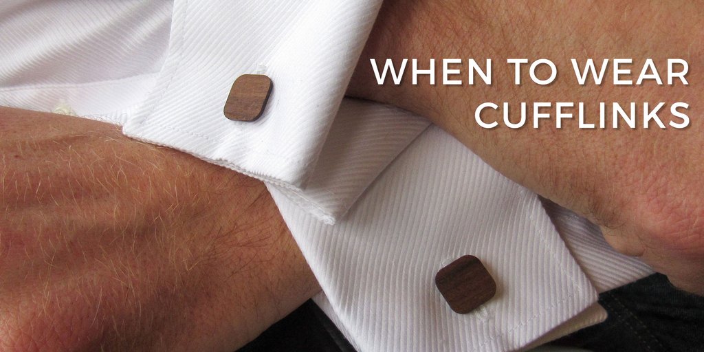 When to wear cufflinks?